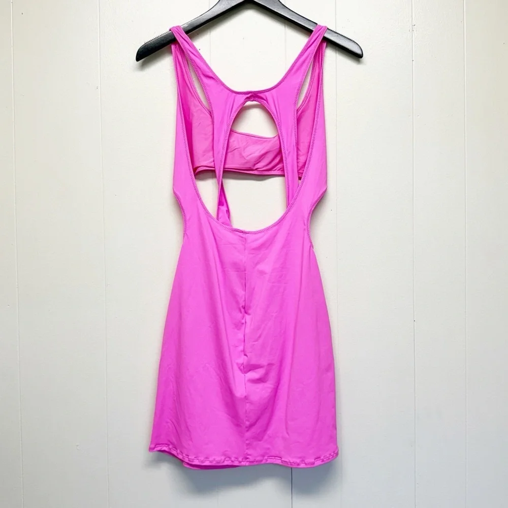 NWT SKIMS Swim Cut Out Tank Dress Women's 3662